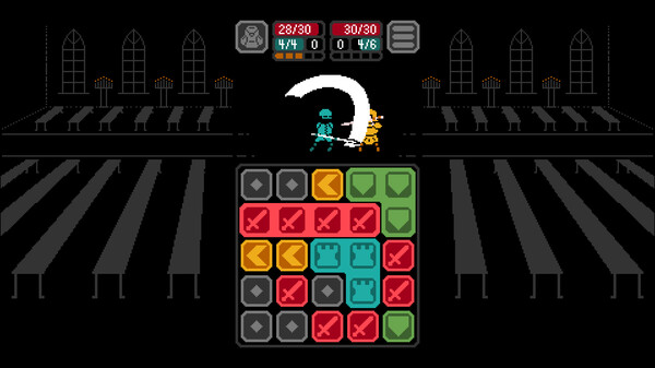 Kaamos: Puzzle Roguelike gameplay screenshot