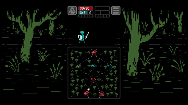 Kaamos: Puzzle Roguelike gameplay screenshot