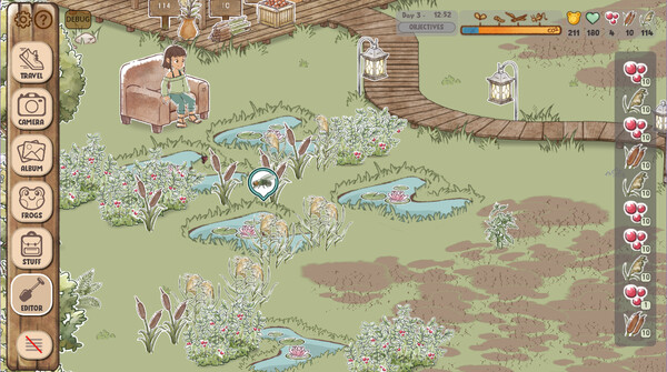 Kamaeru: A Frog Refuge gameplay screenshot