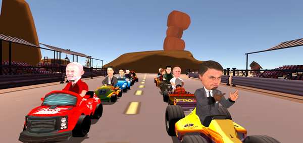 Kandidatos Kart gameplay screenshot