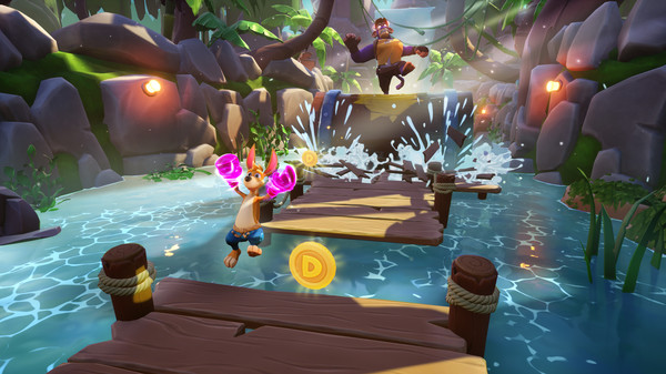 Kao the Kangaroo gameplay screenshot
