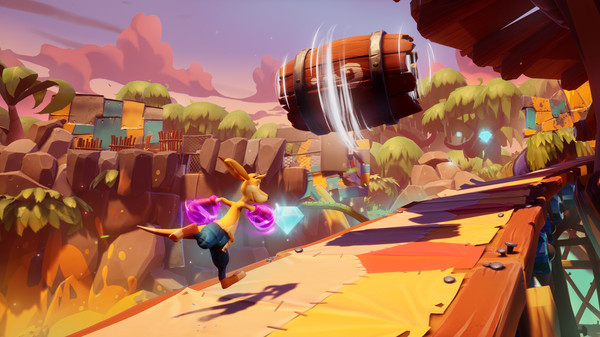Kao the Kangaroo gameplay screenshot
