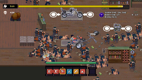 Karate Survivor gameplay screenshot