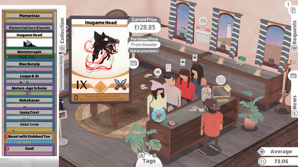 Kardboard Kings: Card Shop Simulator gameplay screenshot