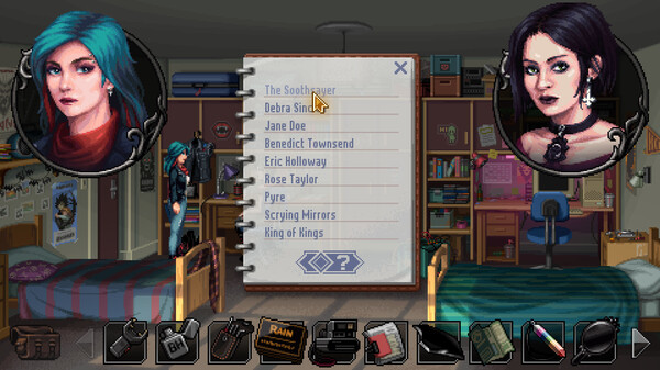 Kathy Rain 2: Soothsayer gameplay screenshot