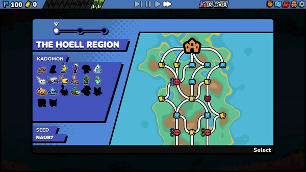 Kādomon: Hyper Auto Battlers Prologue gameplay screenshot