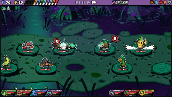 Kādomon: Hyper Auto Battlers Prologue gameplay screenshot