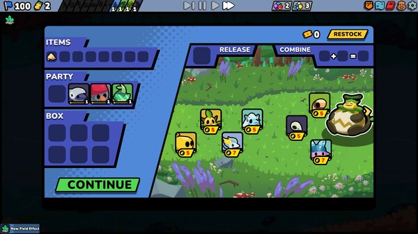 Kādomon: Hyper Auto Battlers Prologue gameplay screenshot