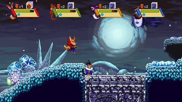 Kemono Heroes gameplay screenshot