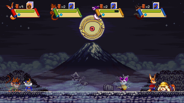 Kemono Heroes gameplay screenshot