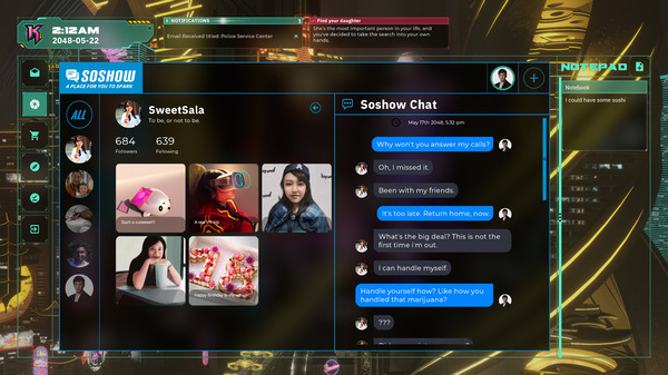 Keyword: A Spider's Thread gameplay screenshot
