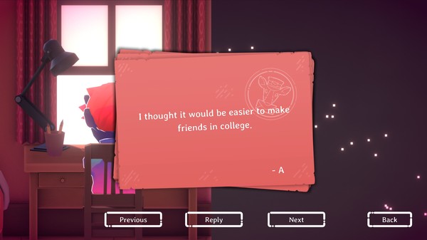 Kind Words (lo fi chill beats to write to) gameplay screenshot