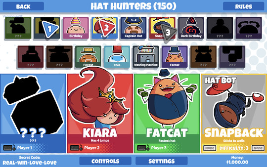 King of the Hat gameplay screenshot