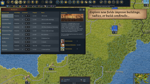 Kingdom, Dungeon, and Hero gameplay screenshot