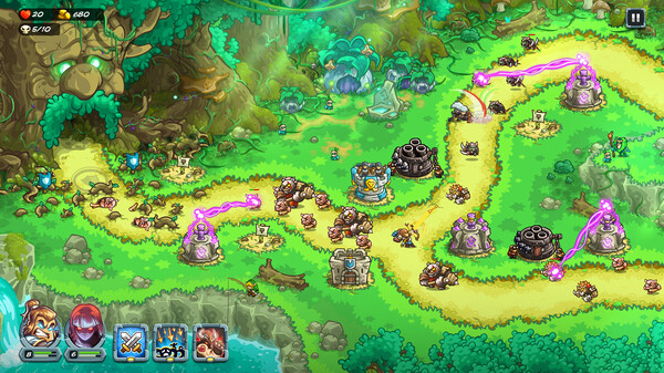 Kingdom Rush 5: Alliance TD gameplay screenshot