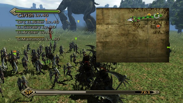 Kingdom Under Fire: Heroes gameplay screenshot