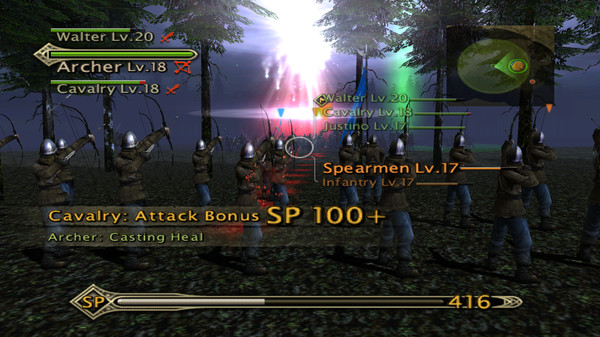 Kingdom Under Fire: Heroes gameplay screenshot