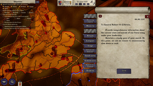 King's Orders gameplay screenshot