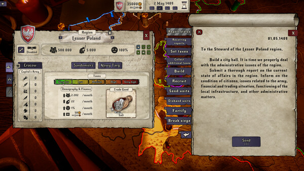 King's Orders gameplay screenshot