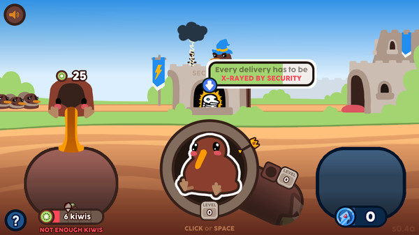 Kiwi Clicker - Juiced Up gameplay screenshot