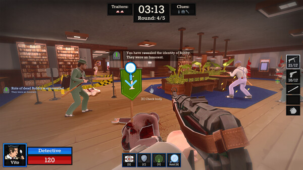 Klaus Veen's Treason gameplay screenshot