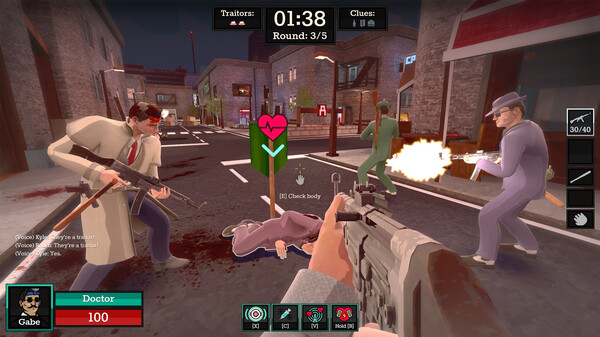 Klaus Veen's Treason gameplay screenshot