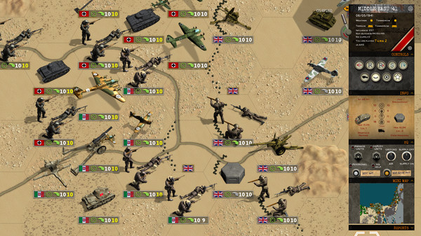 Klotzen! Panzer Battles gameplay screenshot