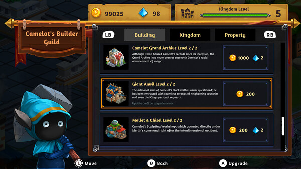 Knight vs Giant: The Broken Excalibur gameplay screenshot