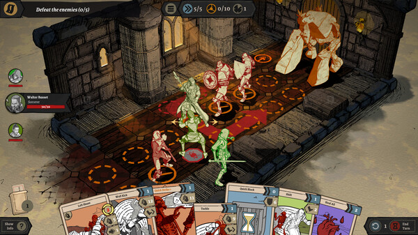 Knights in Tight Spaces gameplay screenshot