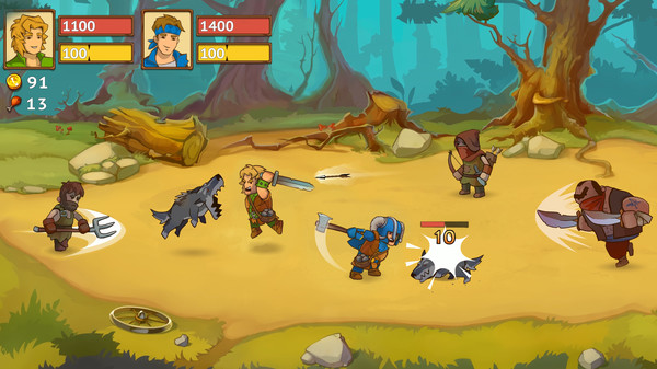 Knights of Braveland gameplay screenshot