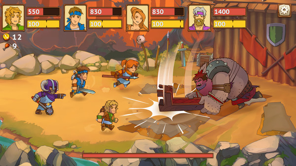 Knights of Braveland gameplay screenshot