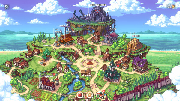 Knights of Pen and Paper 3 gameplay screenshot
