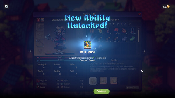 Knights of Pen and Paper 3 gameplay screenshot