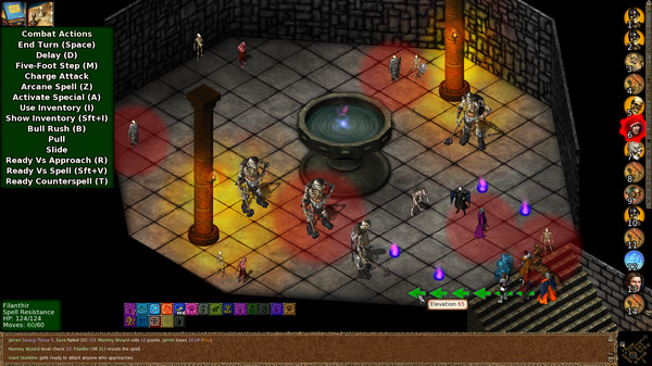 Knights of the Chalice 2 gameplay screenshot