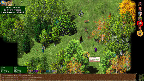 Knights of the Chalice 2 gameplay screenshot