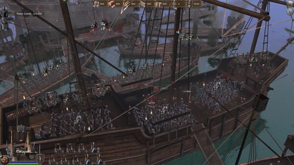 Knights of the Crusades gameplay screenshot