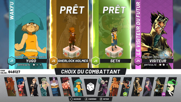 Krosfighter gameplay screenshot