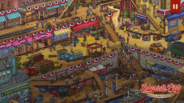 Labyrinth City: Pierre the Maze Detective gameplay screenshot