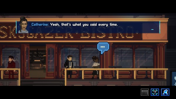 Lacuna – A Sci-Fi Noir Adventure gameplay screenshot