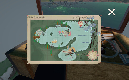 Lake Minnewaska gameplay screenshot