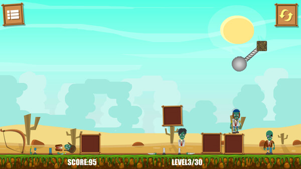 Last Day of Zombies gameplay screenshot