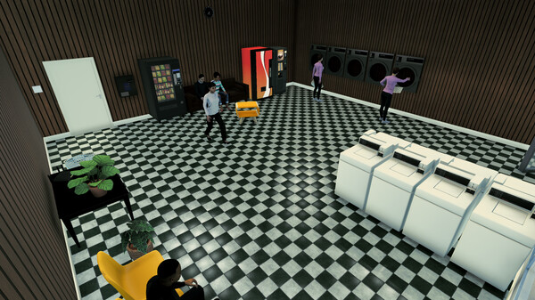 Laundromat Simulator gameplay screenshot