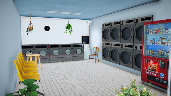 Laundromat Simulator gameplay screenshot