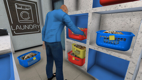 Laundry Store Simulator gameplay screenshot
