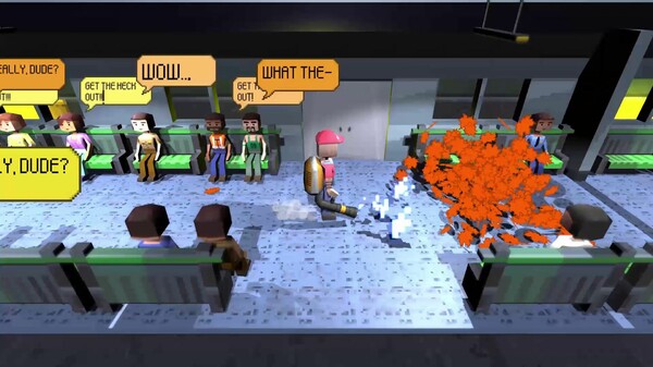 Leaf Blower Man: This Game Blows! gameplay screenshot