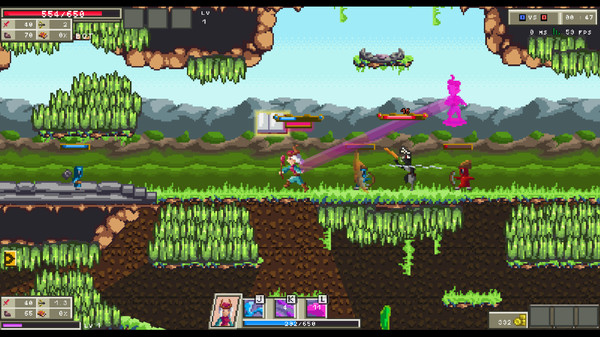 League of Pixels - 2D MOBA gameplay screenshot