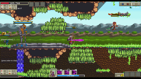 League of Pixels - 2D MOBA gameplay screenshot