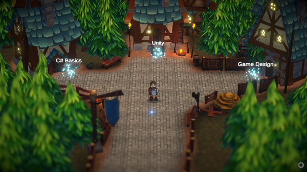 Learn Game Development, Unity Code Monkey gameplay screenshot