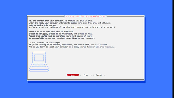 Learn Programming: Python - Retro gameplay screenshot