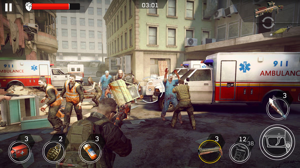 Left to Survive: Shooter PVP gameplay screenshot